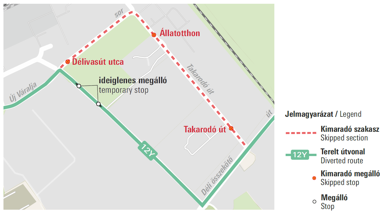 Június 11-étől ideiglenes forgalmi változás Székesfehérváron Június 11-étől ideiglenes forgalmi változás Székesfehérváron
