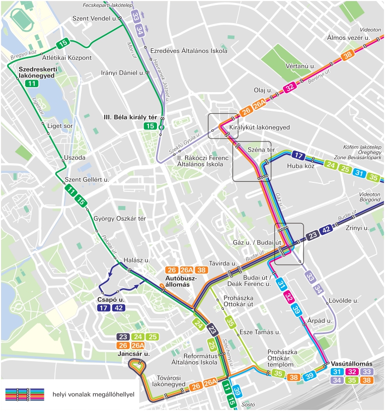 Április 6-án terelés Székesfehérváron a maraton ideje alatt
