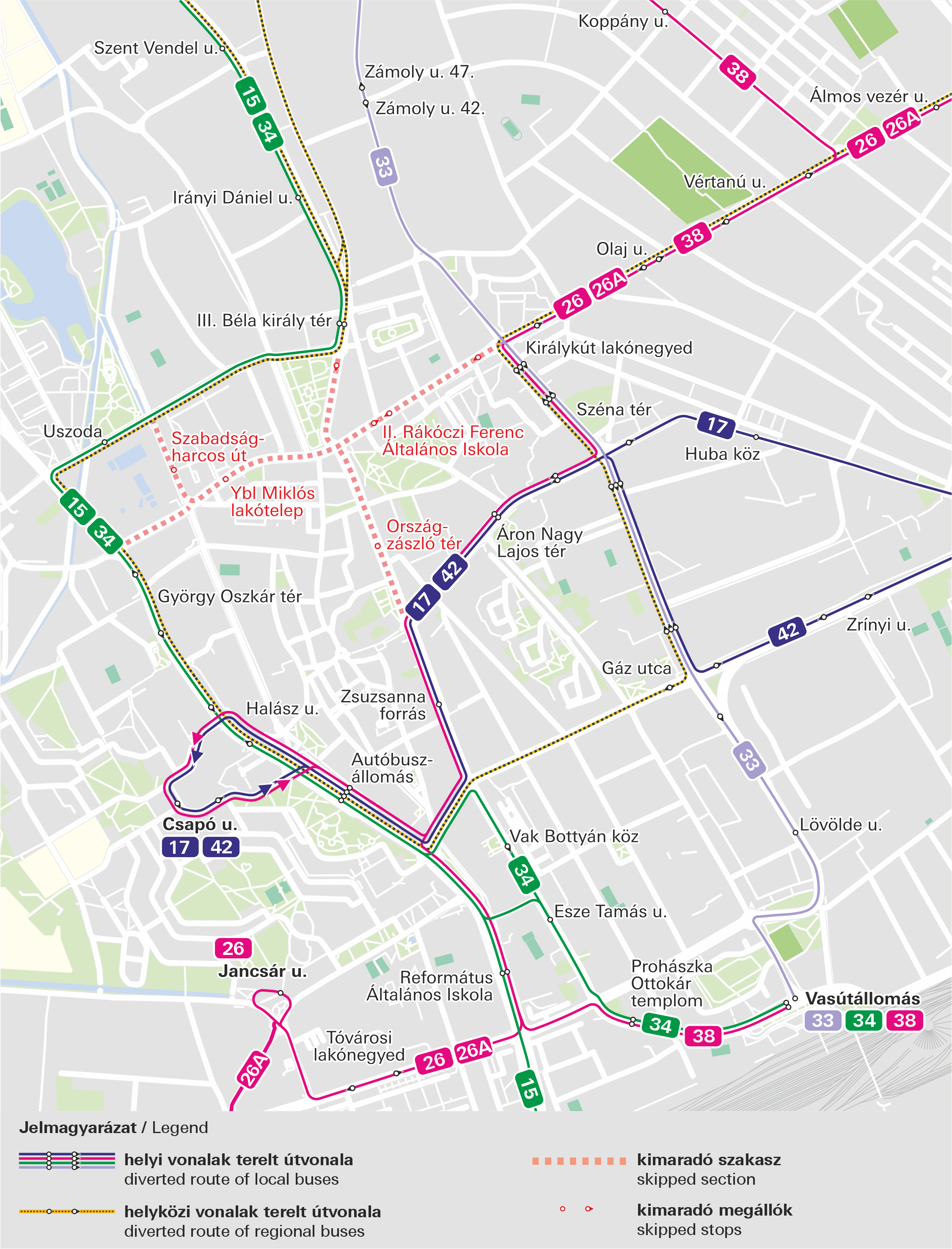 Szeptember 11-étől Székesfehérváron terelés rendezvény miatt